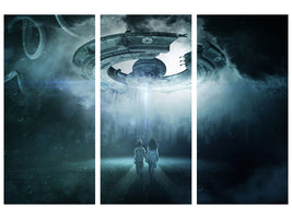 3-piece-canvas-print-caution-ufo