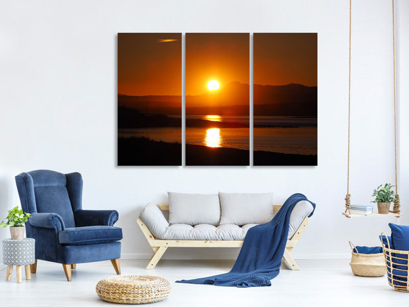 3-piece-canvas-print-fantastic-sunset-on-the-beach