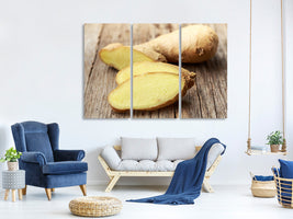 3-piece-canvas-print-fresh-ginger