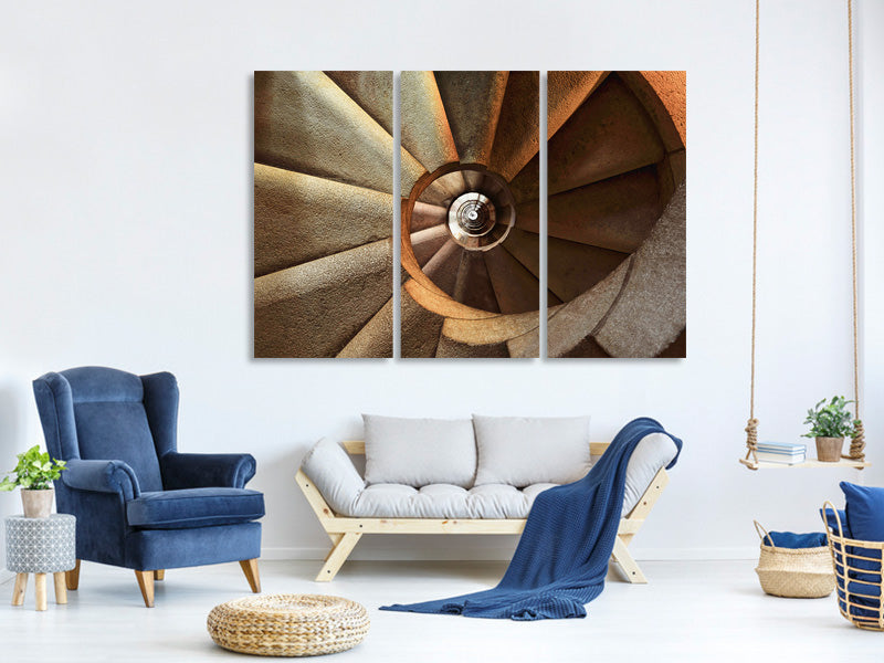 3-piece-canvas-print-imposing-staircase