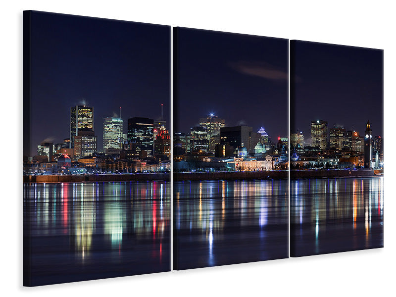 3-piece-canvas-print-montreal-night