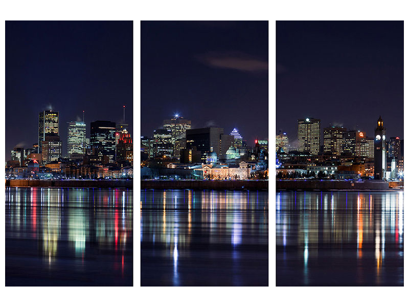 3-piece-canvas-print-montreal-night