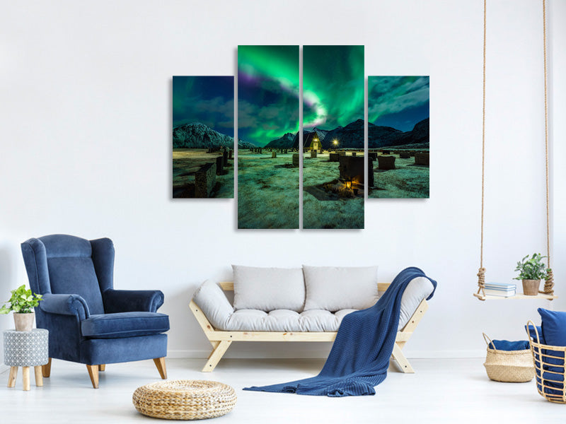 4-piece-canvas-print-dacing-all-night-long-ii