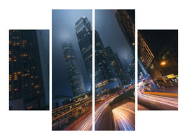 4-piece-canvas-print-driving-hong-kong