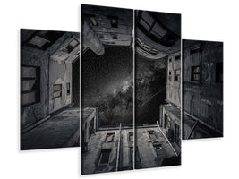 4-piece-canvas-print-fashion-house