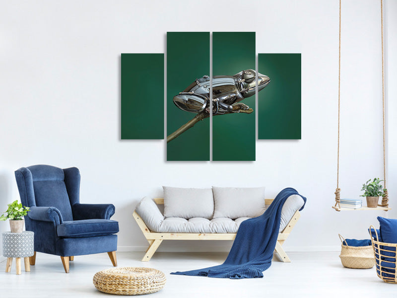 4-piece-canvas-print-frog