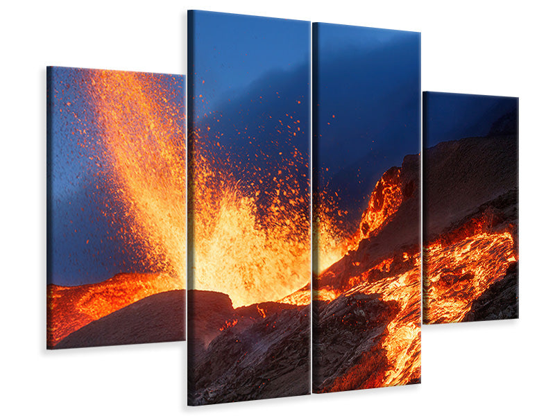 4-piece-canvas-print-hot-landscape