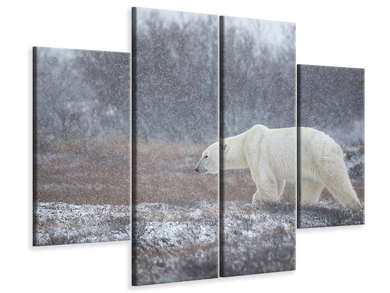 4-piece-canvas-print-let-it-snow-a