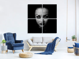 4-piece-canvas-print-low-key-face