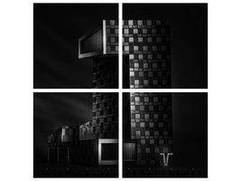 4-piece-canvas-print-metal-one
