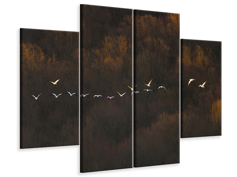 4-piece-canvas-print-morning-mood