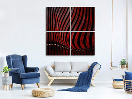 4-piece-canvas-print-optic-illusion