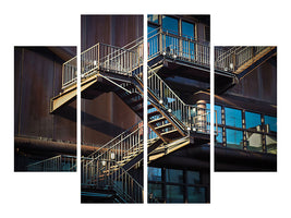 4-piece-canvas-print-outside-stairs