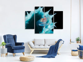 4-piece-canvas-print-shrimp-in-a-blue-sponge