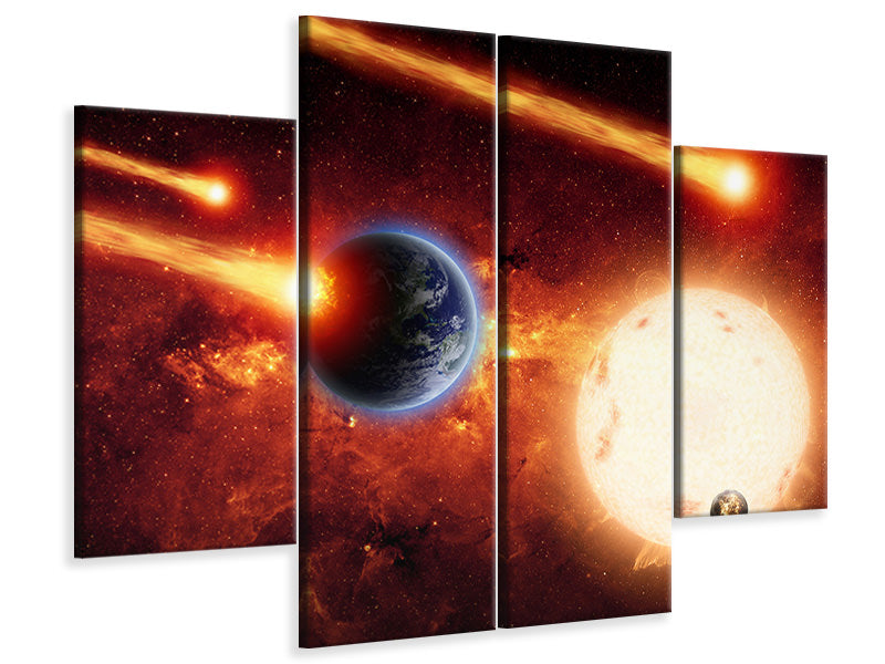 4-piece-canvas-print-the-cosmos