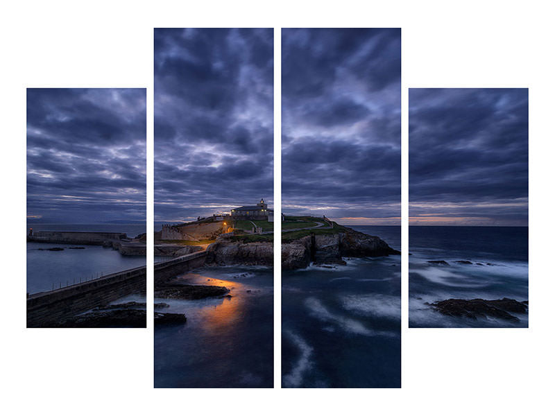 4-piece-canvas-print-ultimas-luces-en-el-faro