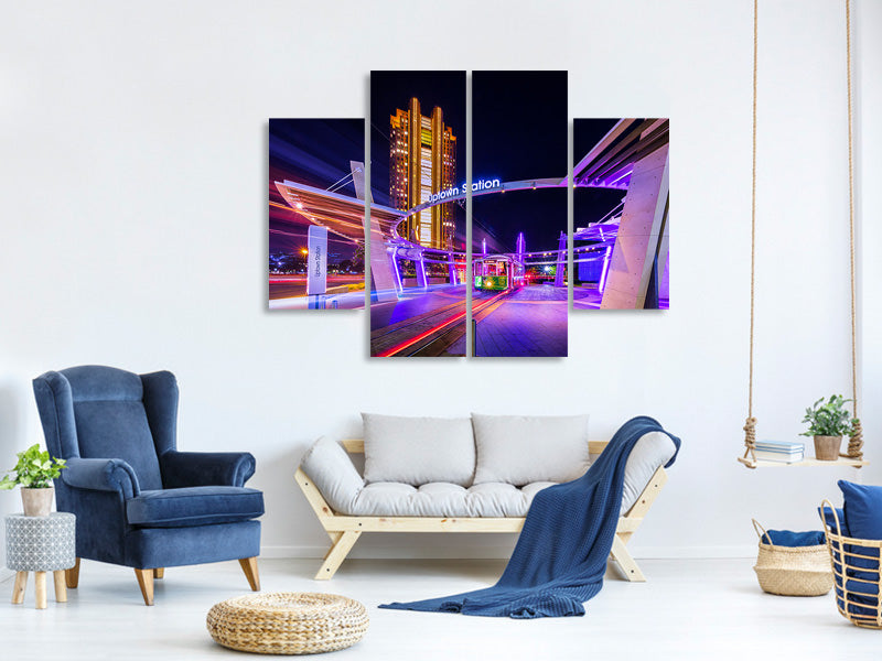 4-piece-canvas-print-uptown-dallas