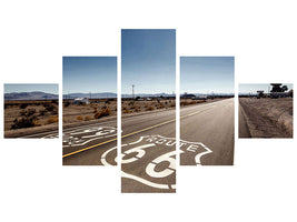 5-piece-canvas-print-66-route