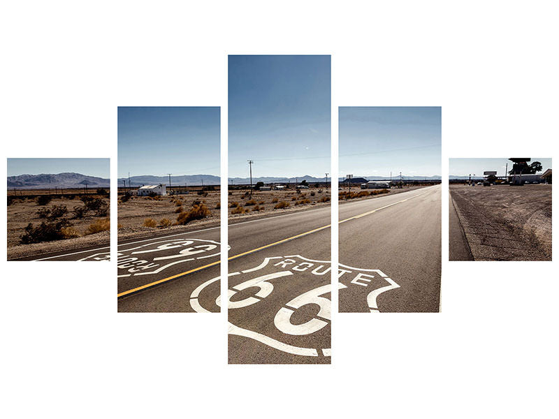 5-piece-canvas-print-66-route