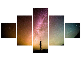 5-piece-canvas-print-at-the-milky-way