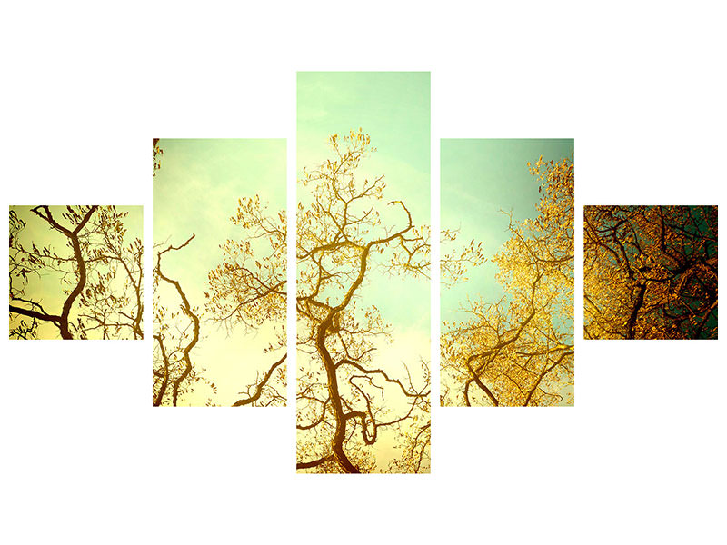 5-piece-canvas-print-autumn-trees-ii