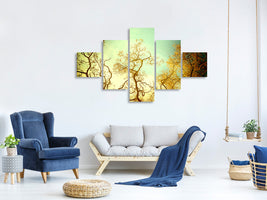 5-piece-canvas-print-autumn-trees-ii