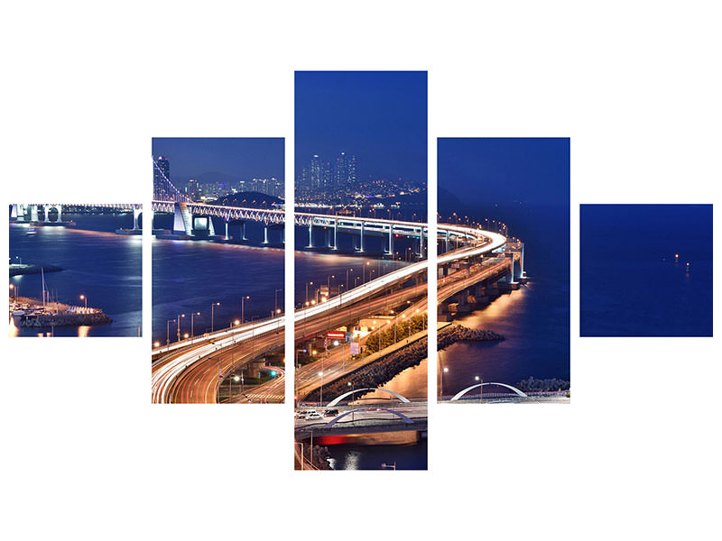 5-piece-canvas-print-busan-south-korea