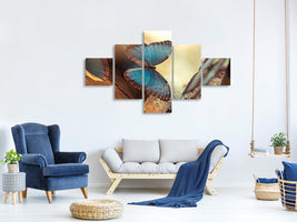 5-piece-canvas-print-butterflies