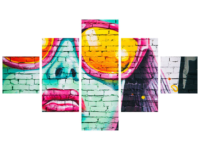 5-piece-canvas-print-cool-graffiti-wall