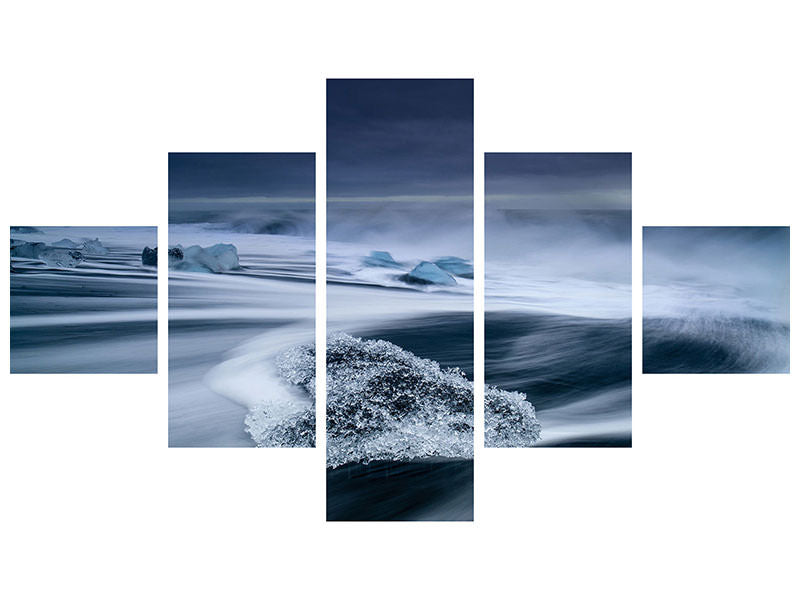5-piece-canvas-print-crystal-ice
