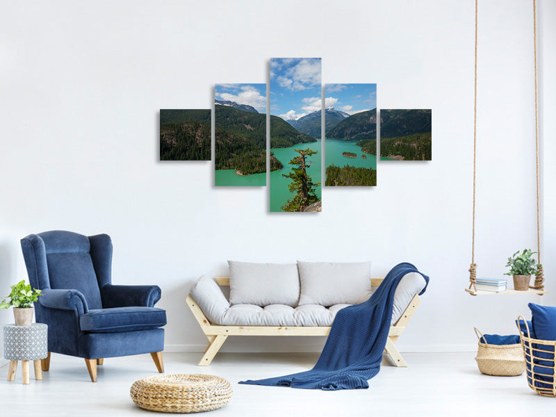 5-piece-canvas-print-diablo-lake