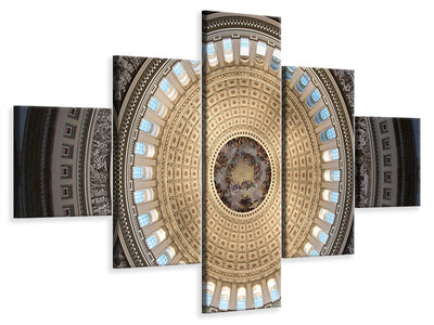 5-piece-canvas-print-dome-washington-dc