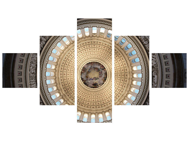 5-piece-canvas-print-dome-washington-dc