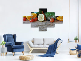 5-piece-canvas-print-fruit-and-vegetables