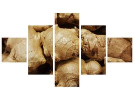 5-piece-canvas-print-ginger-tubers