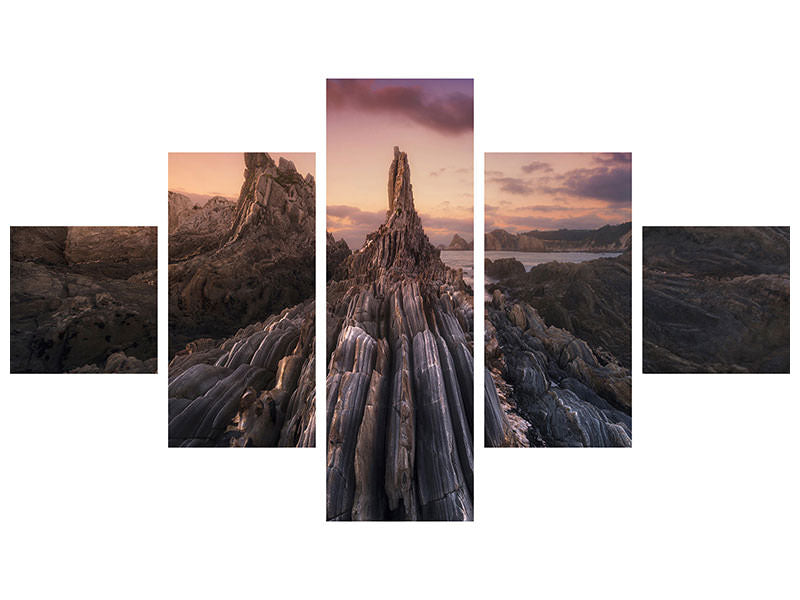 5-piece-canvas-print-gueirua-needles-ii