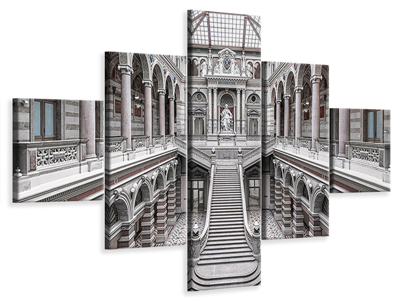 5-piece-canvas-print-justizpalast-vienna