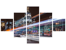 5-piece-canvas-print-madrid-traffic