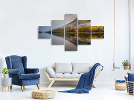 5-piece-canvas-print-misty-loch