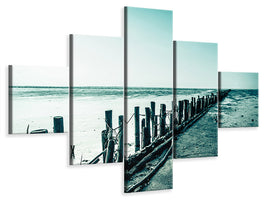 5-piece-canvas-print-mud-flats