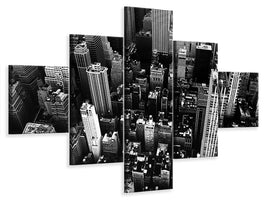 5-piece-canvas-print-new-york-from-above