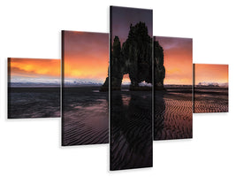 5-piece-canvas-print-rhino