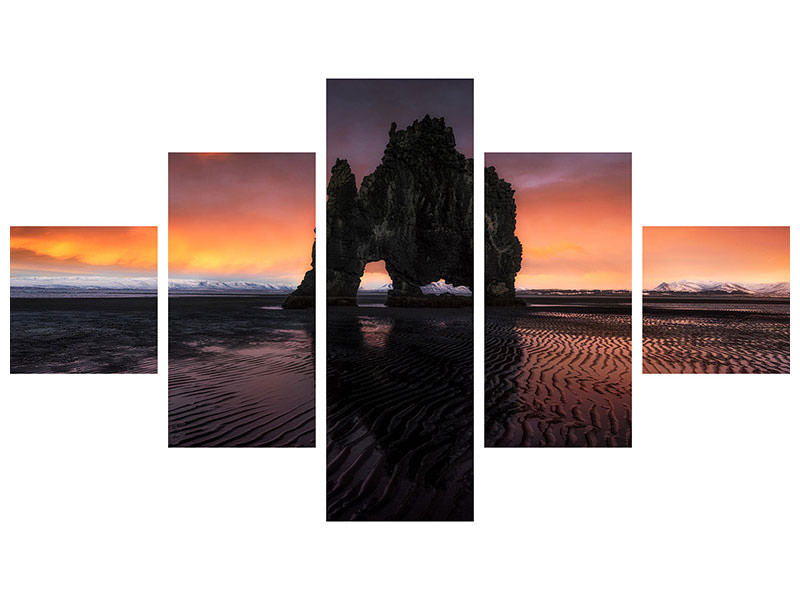5-piece-canvas-print-rhino