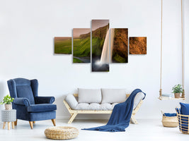 5-piece-canvas-print-seljalandsfoss