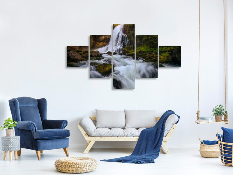 5-piece-canvas-print-spring-flood