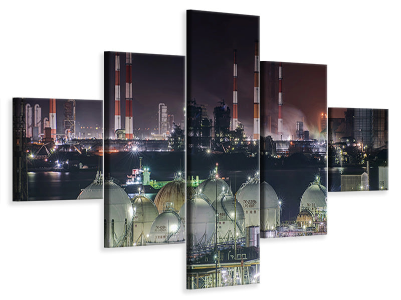 5-piece-canvas-print-technoscape