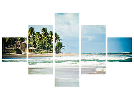 5-piece-canvas-print-the-beach