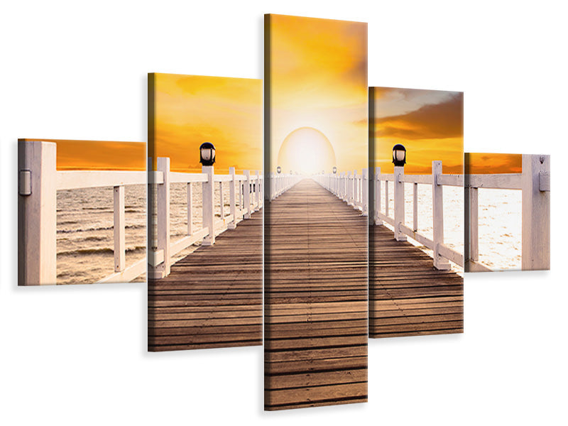 5-piece-canvas-print-the-bridge-on-happiness