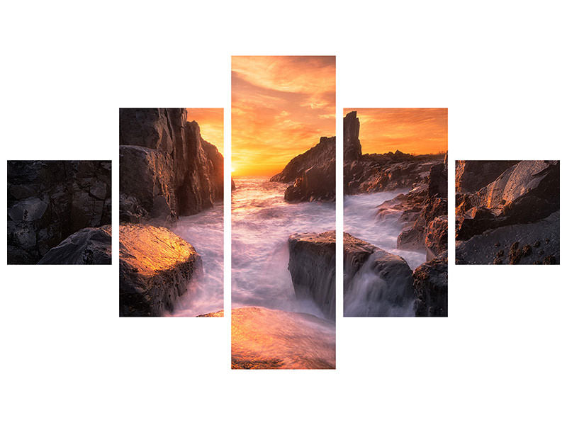 5-piece-canvas-print-the-edge-of-the-world