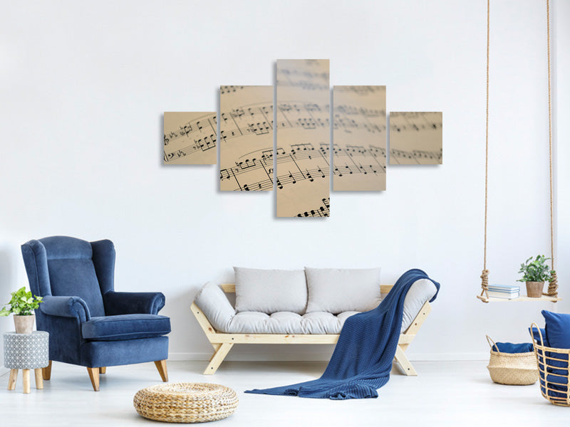 5-piece-canvas-print-the-music-notes